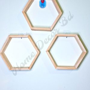 ৩টি হেক্সাগন শেলফ কম্বো